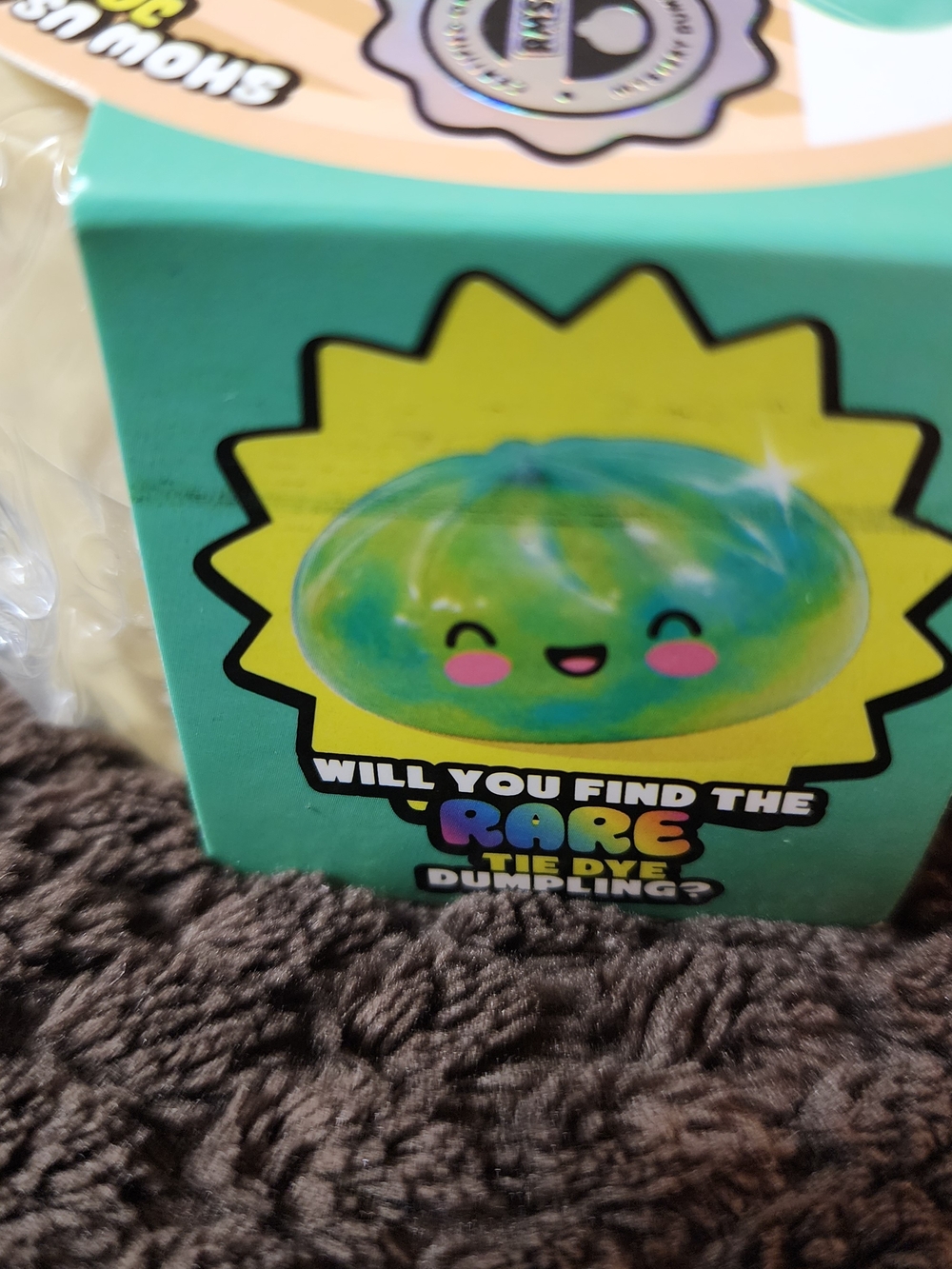 Tie Dye Mystery Squishy Dumpling. New In Plastic Wrap. NWT - Picture 2 of 4